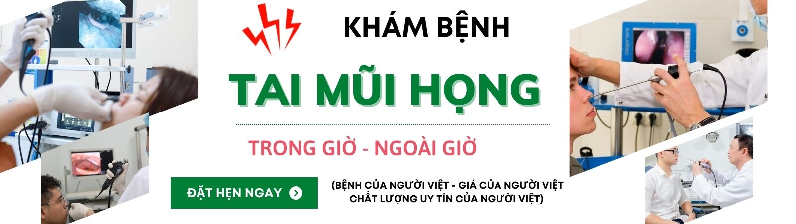 KHÁM TAI MŨI HỌNG TRONG GIỜ NGOÀI GIỜ
